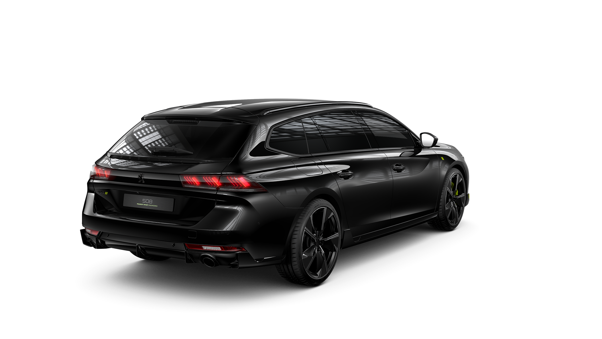 Peugeot 508 Sports Wagon Peugeot Sports Engineering, svart, bakdel