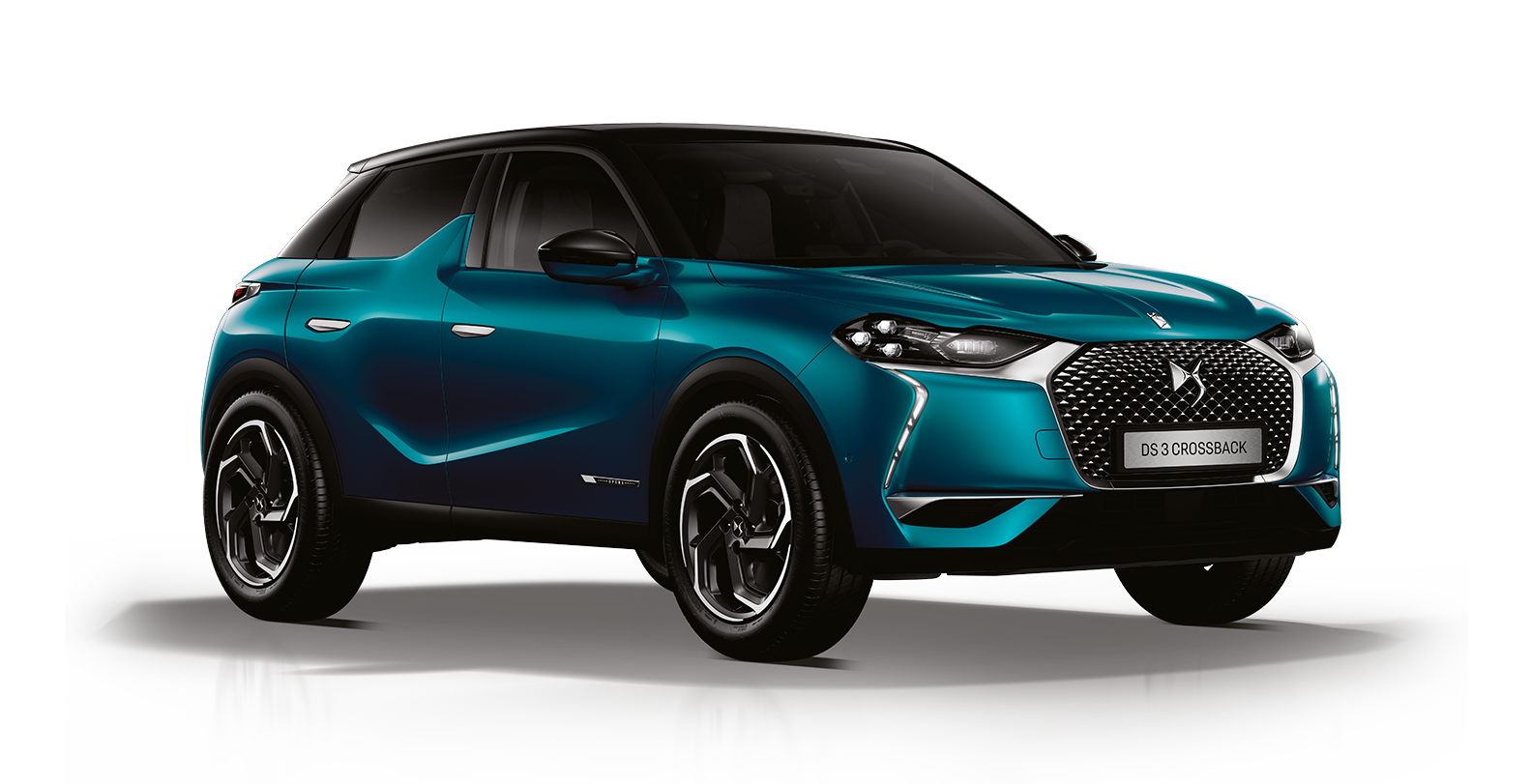 DS 3 Crossback, PureTech, blå, front