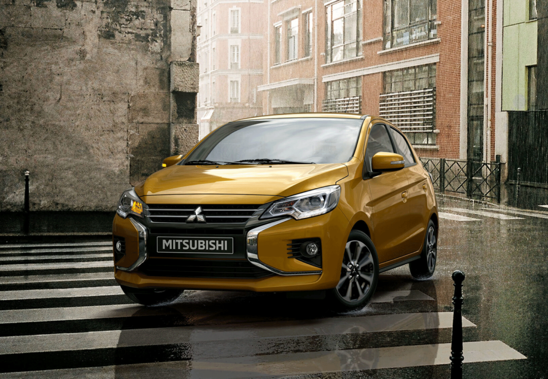 Mitsubishi Space Star, kör genom stan