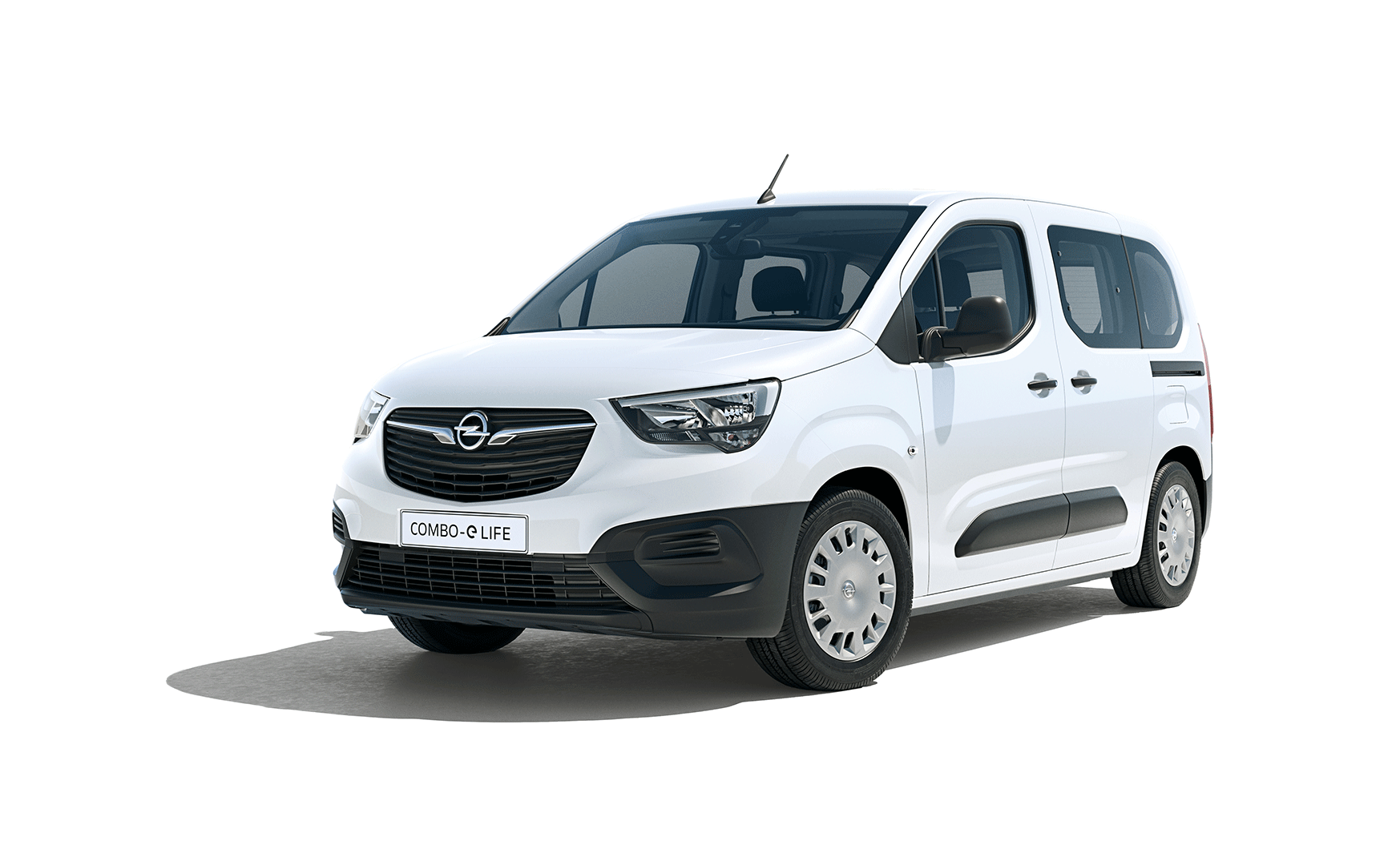 Opel Combo-e Life, vit, front