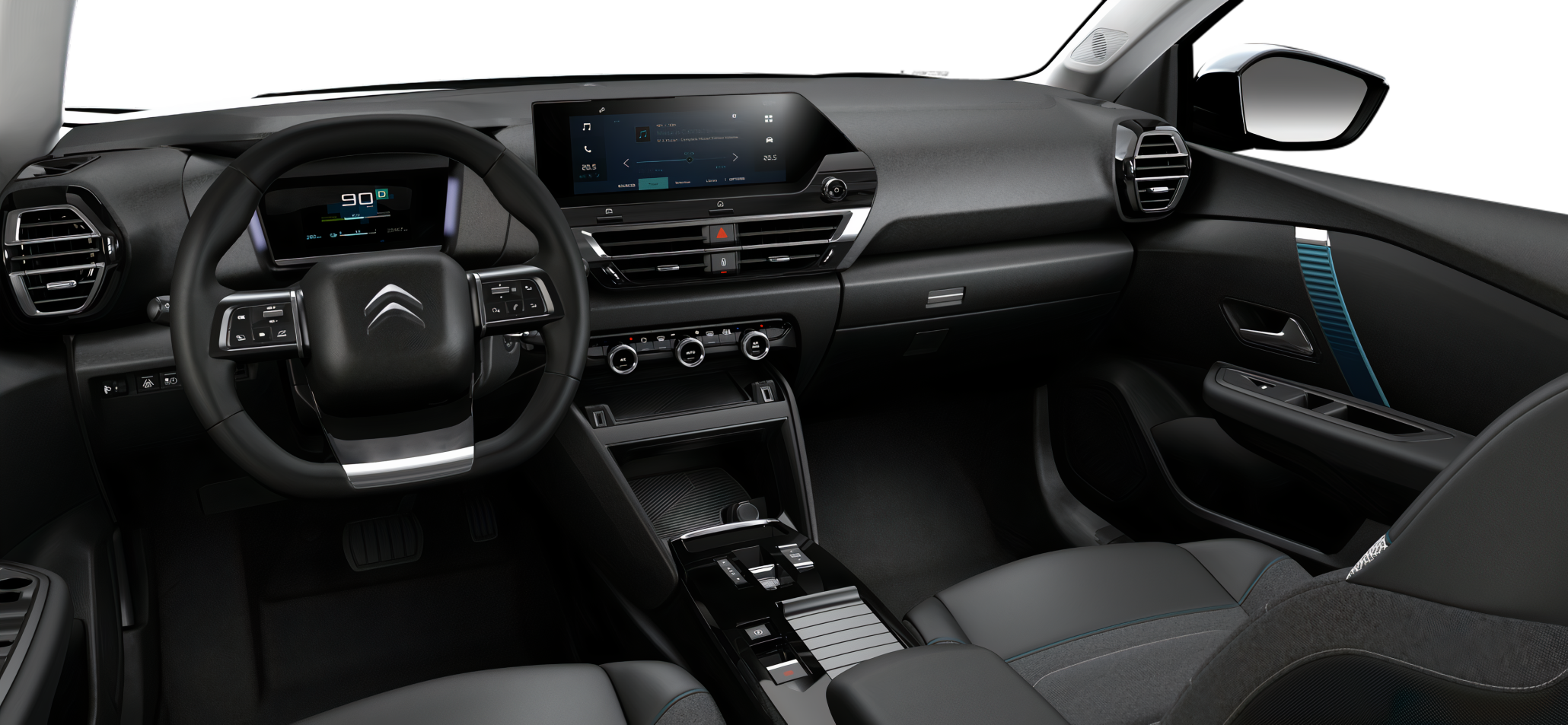 Citroen ë-C4 X, interiör