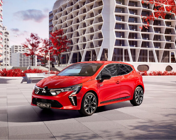 Världspremiär för nya Mitsubishi Colt